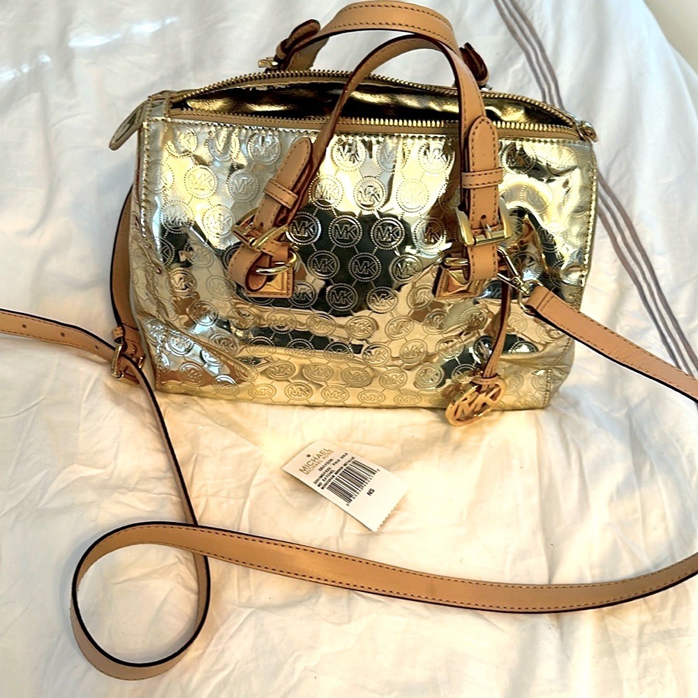 Beautiful vibrant Michael Kors bag.